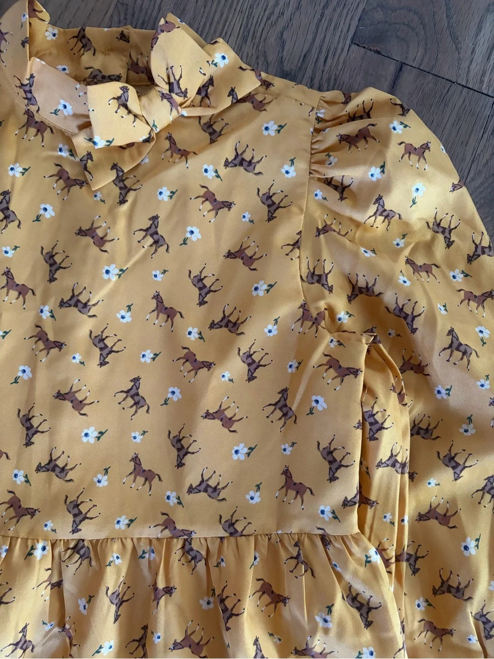 Janie & Jack the Equestrian Snapshot Dress size 10 NEW
